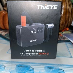 thieye cordless portable air compressor air kit.
